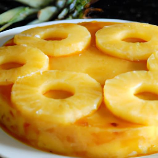 Pineapple Flan