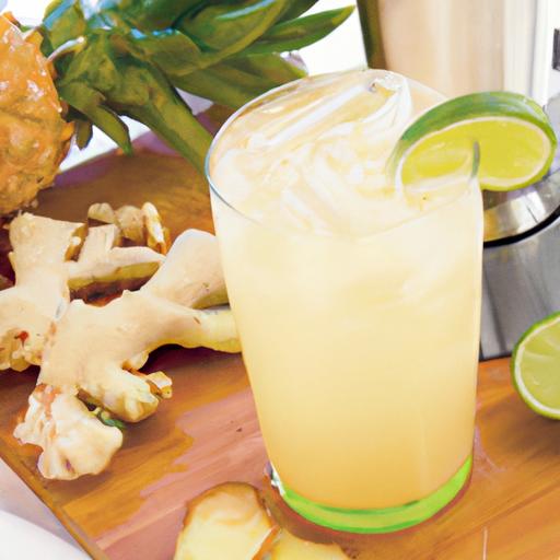 Pineapple Ginger Limeade