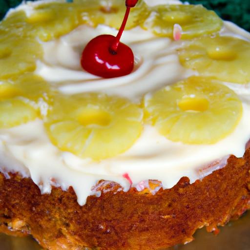 Pineapple Layer Cake