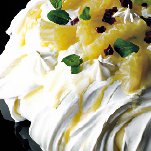 Pineapple Pavlova