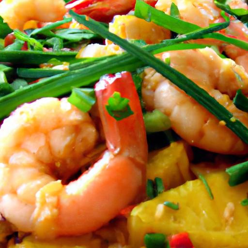 pineapple shrimp stir fry