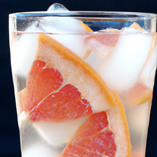 Pink Grapefruit Italian Soda