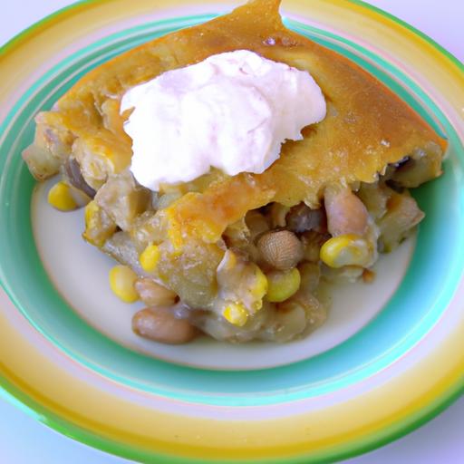 pinto bean and beef tamale pie