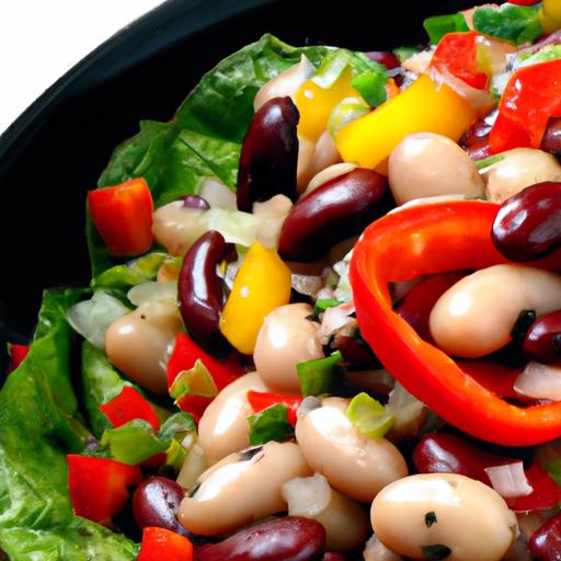 pinto bean and black bean salad