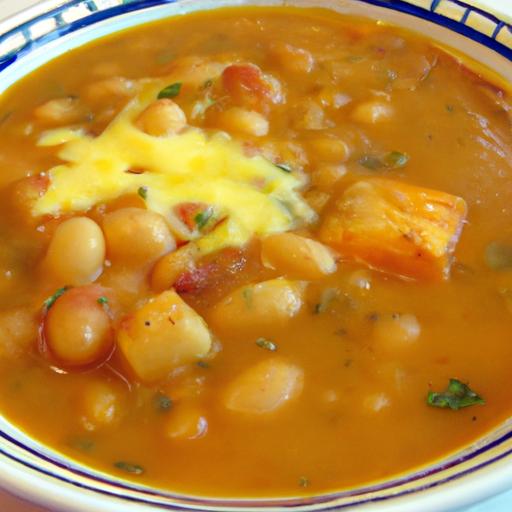 pinto bean and cheddar soup