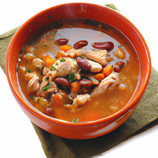 pinto bean and chicken soup