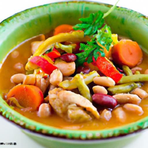 pinto bean and chicken stew