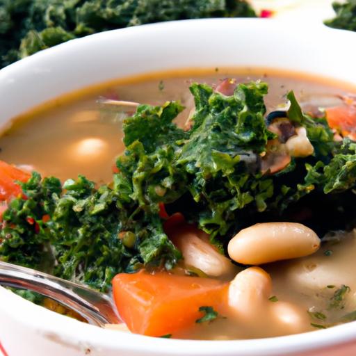 pinto bean and kale soup