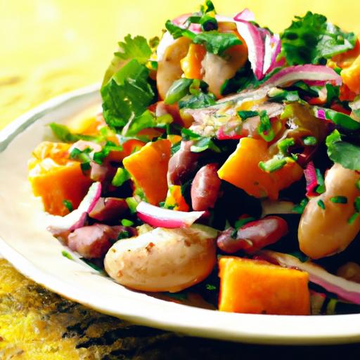 Pinto Bean and Sweet Potato Salad