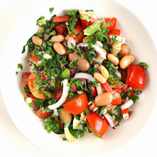 Pinto Bean and Tomato Salad