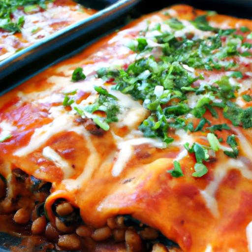 pinto bean enchiladas