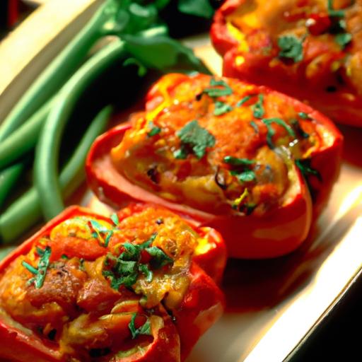 piquillo peppers stuffed with seafood