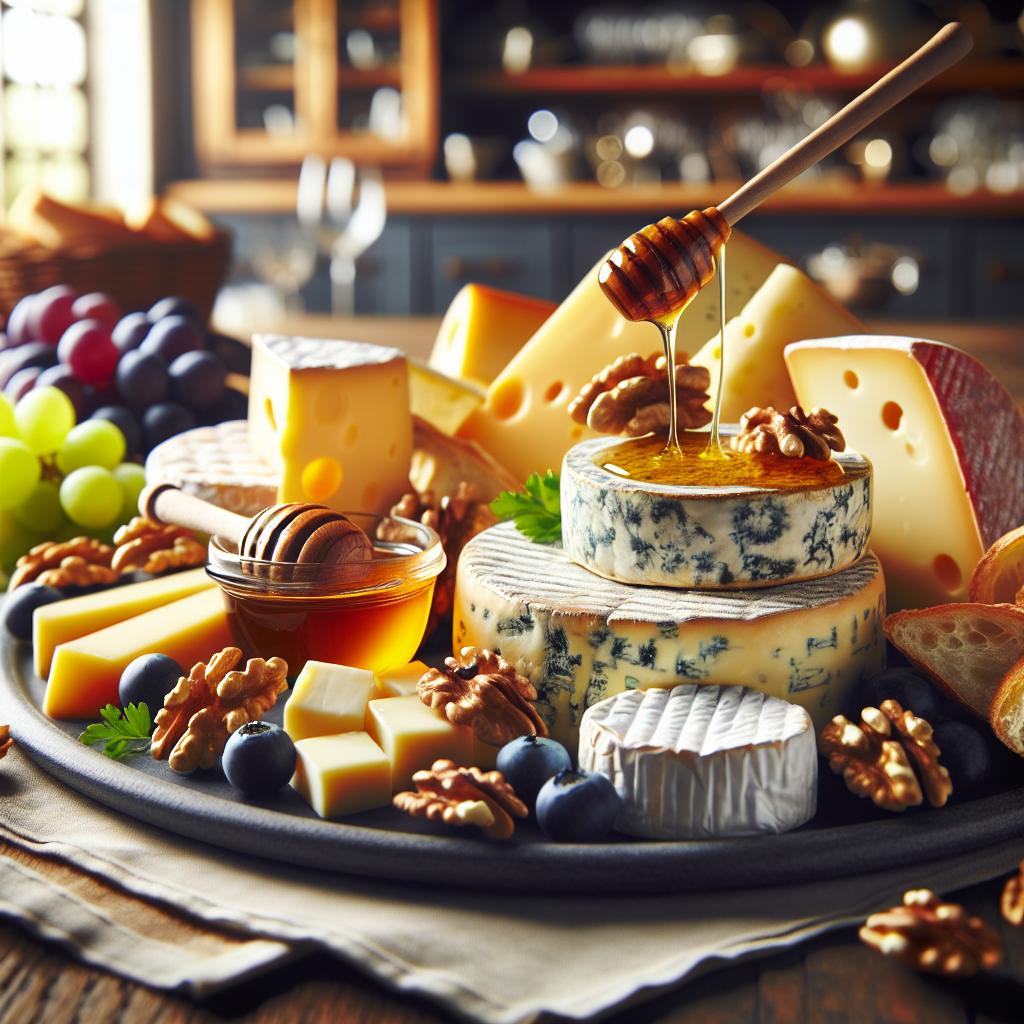 plateau de fromages français