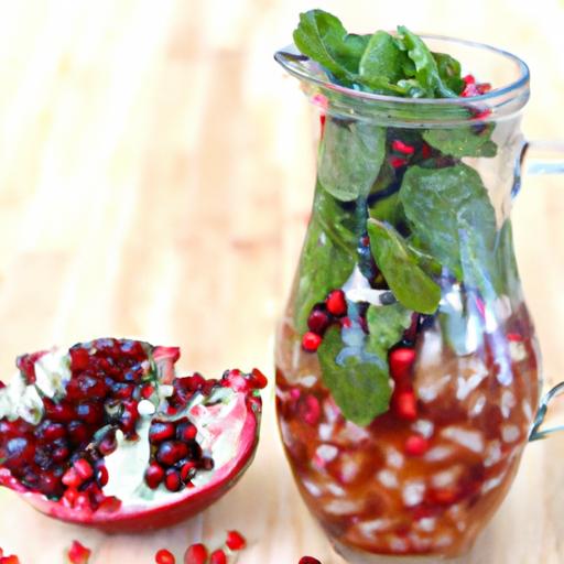 Pomegranate and Mint Cold Brew