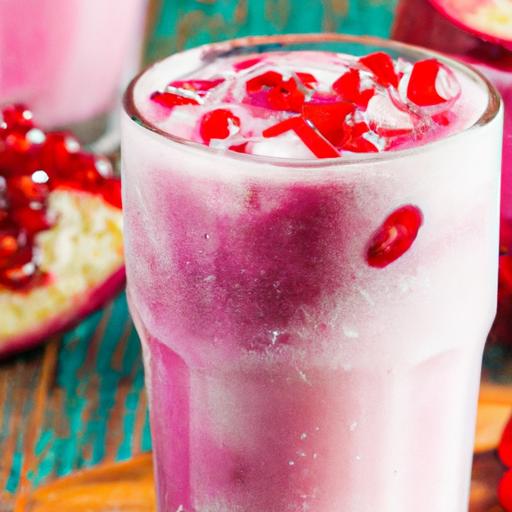 Pomegranate Milkshake