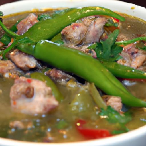 pork and green chili stew