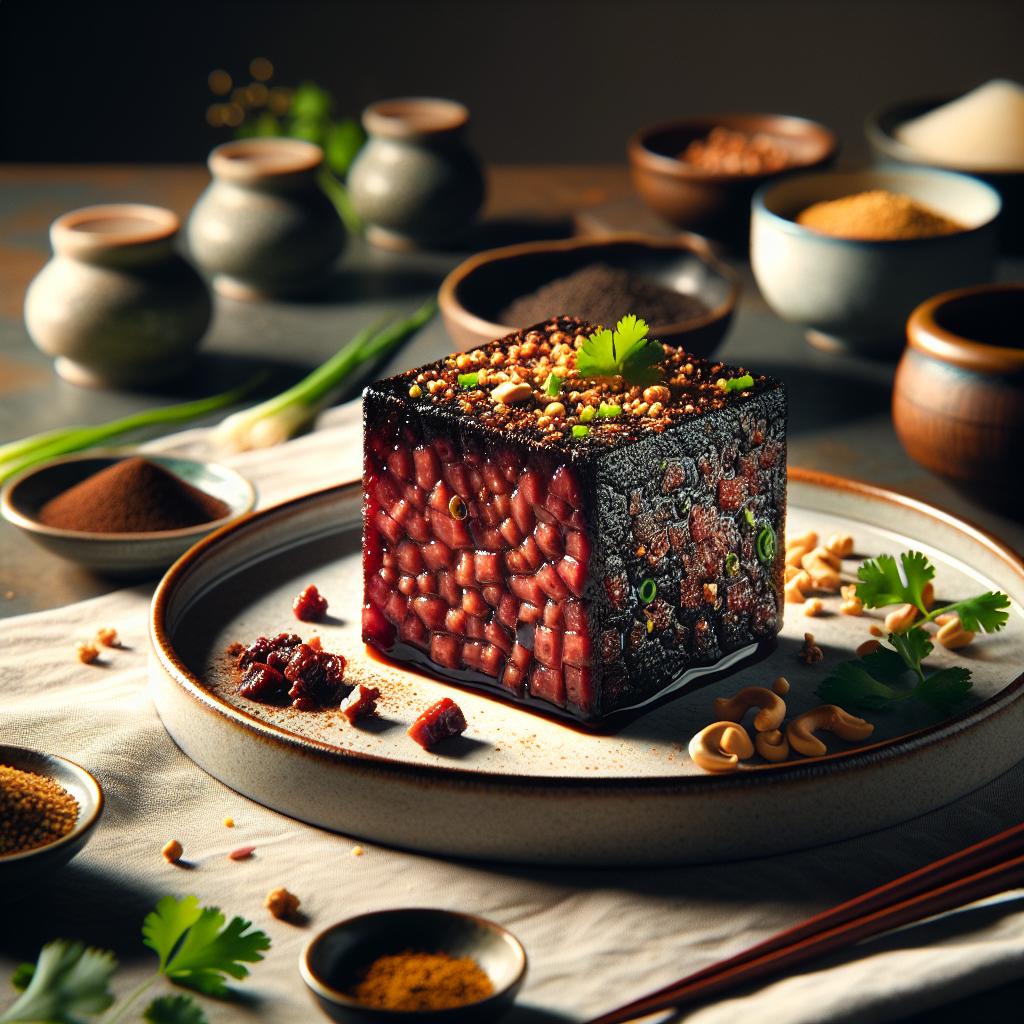 pork blood cake