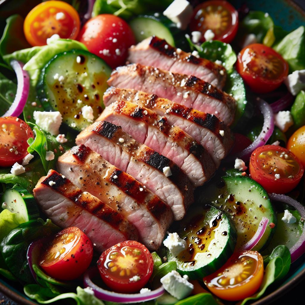 pork tenderloin salad