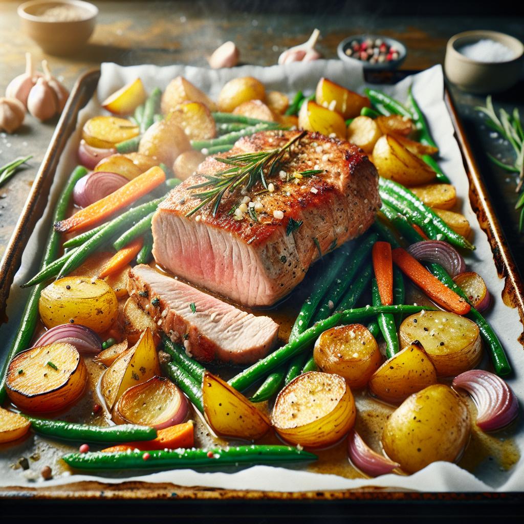 pork tenderloin sheet pan dinner