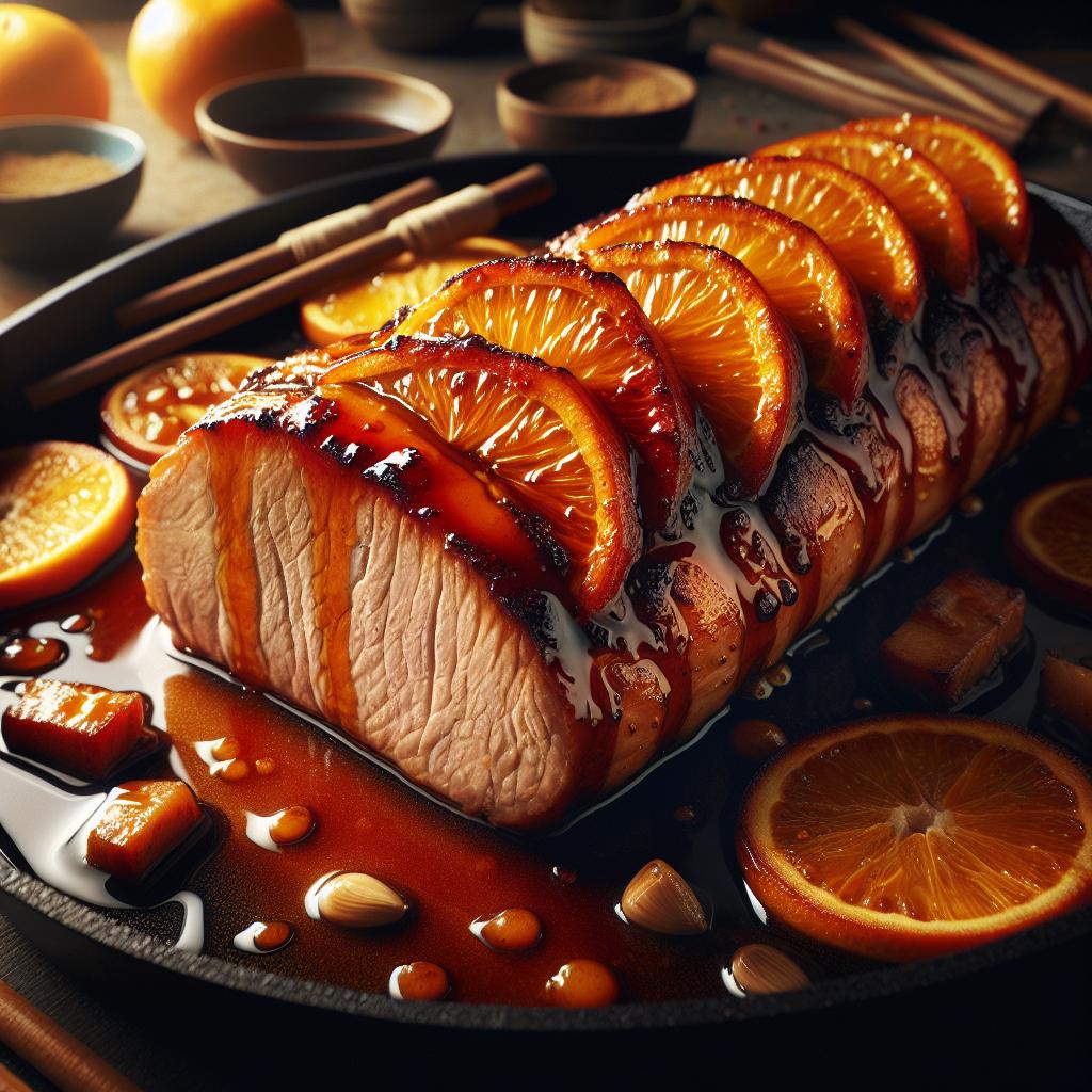 pork tenderloin with orange glaze