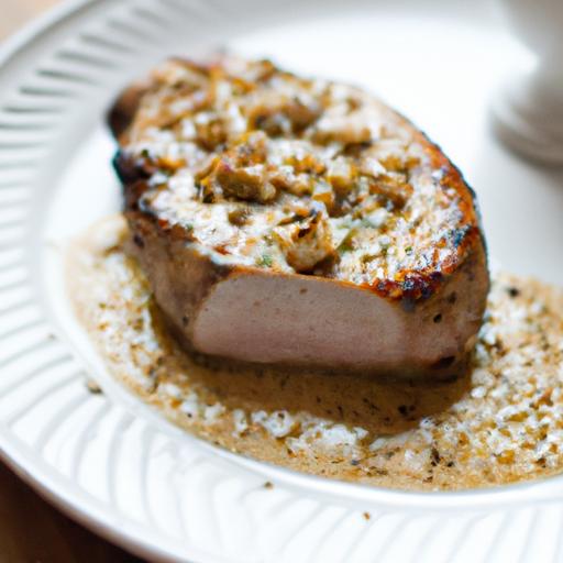 pork tenderloin with roasted garlic butter