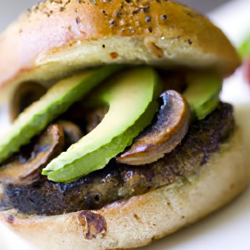 portobello mushroom burger