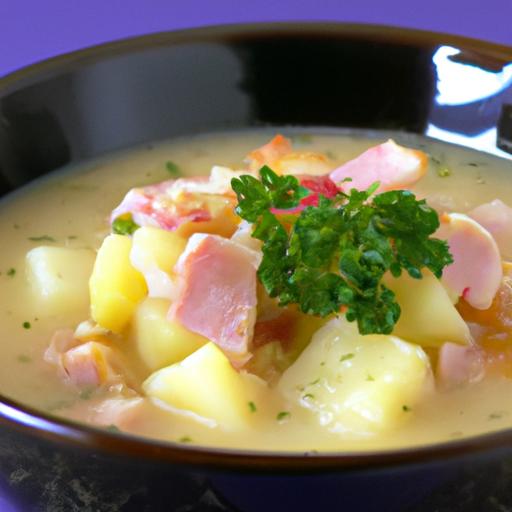 potato and ham chowder