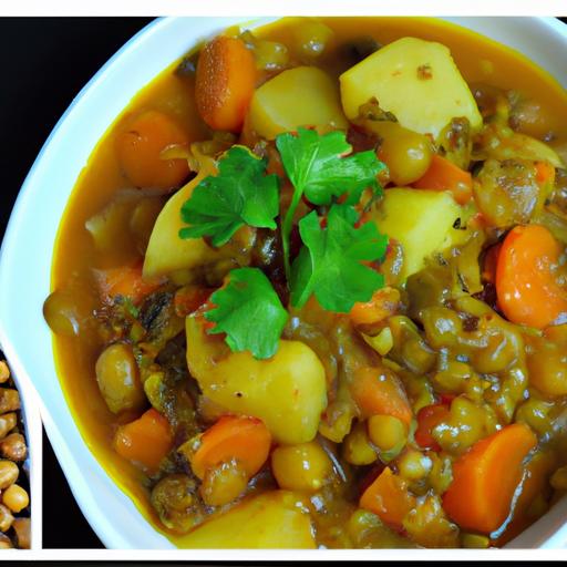 potato and lentil curry