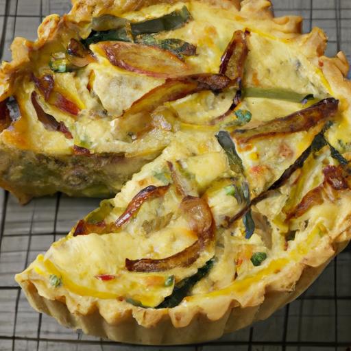 potato leek quiche