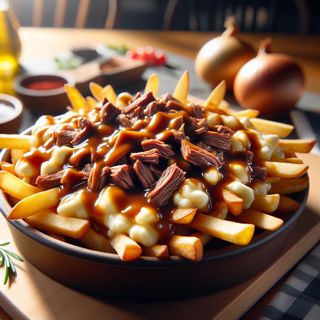 Poutine with Braised Beef