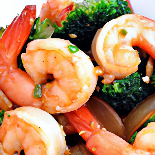 prawn and broccoli stir fry