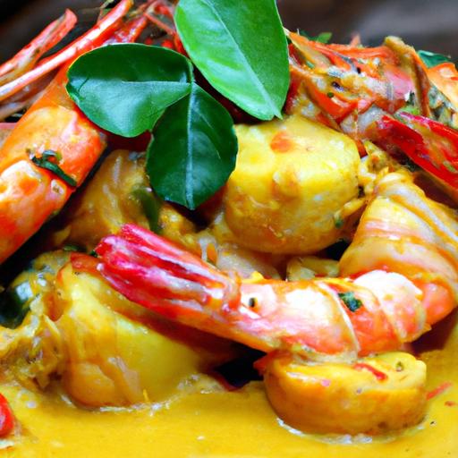 prawn and pineapple curry