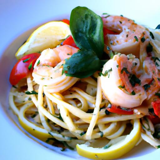 Prawn and Scallop Linguine