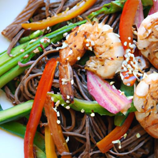 Prawn and Soba Noodle Salad