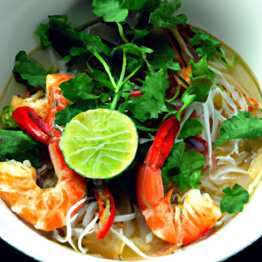 prawn noodle soup