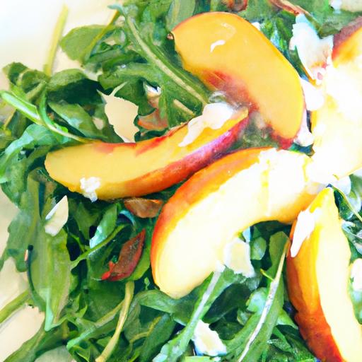 Prosciutto and Peach Salad