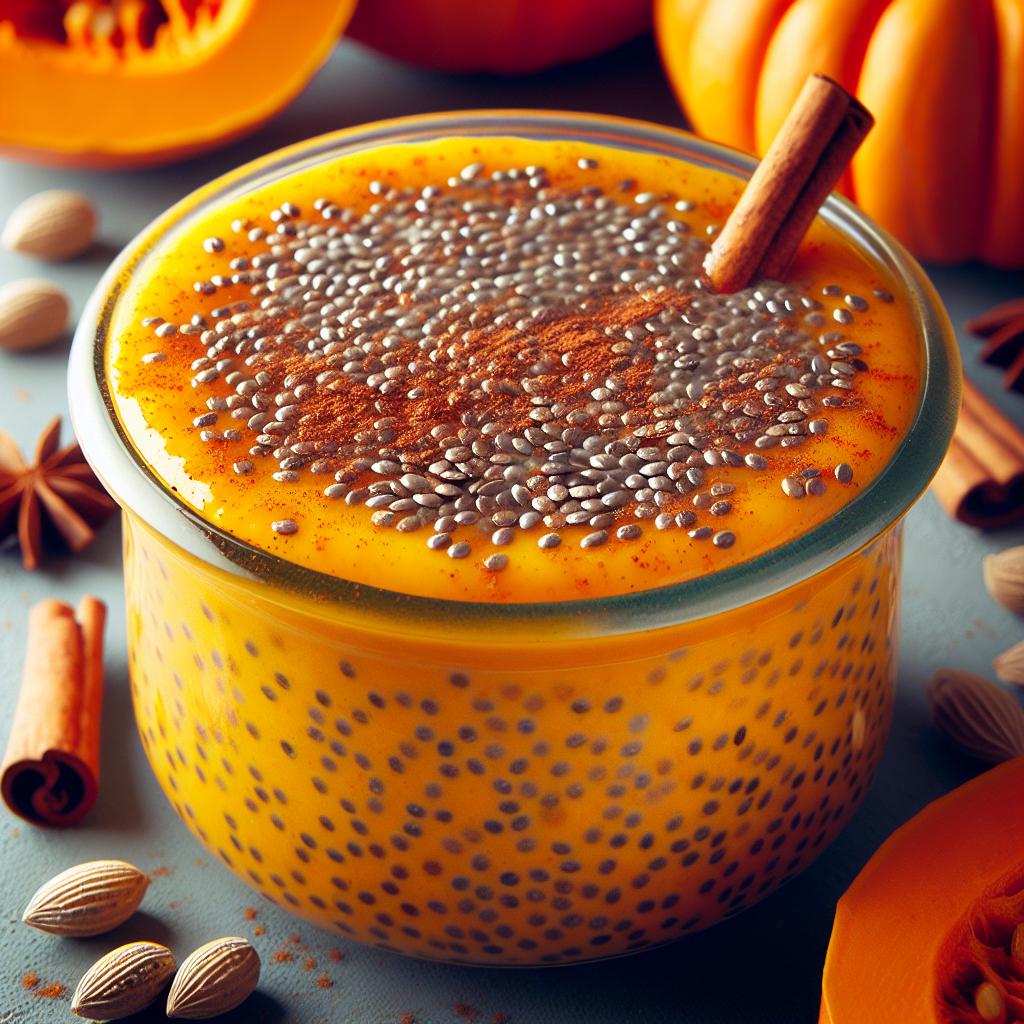 Pumpkin and Chia Seed Pudding