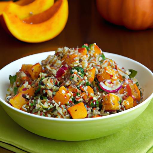 pumpkin quinoa salad