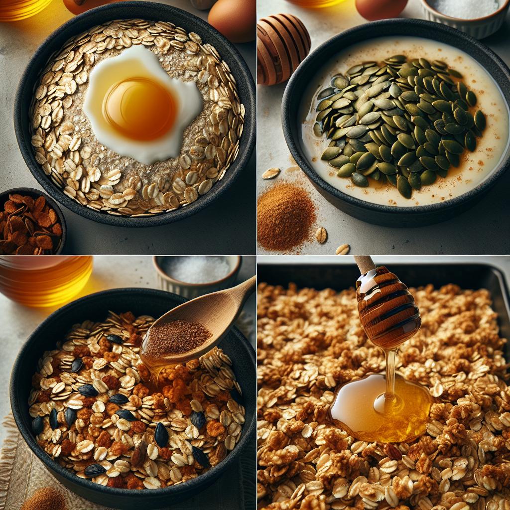 Pumpkin Seed and Oat Granola