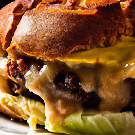 queso fundido burger