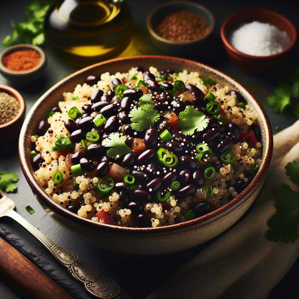 quinoa & black beans