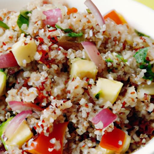 quinoa and vegetable salad