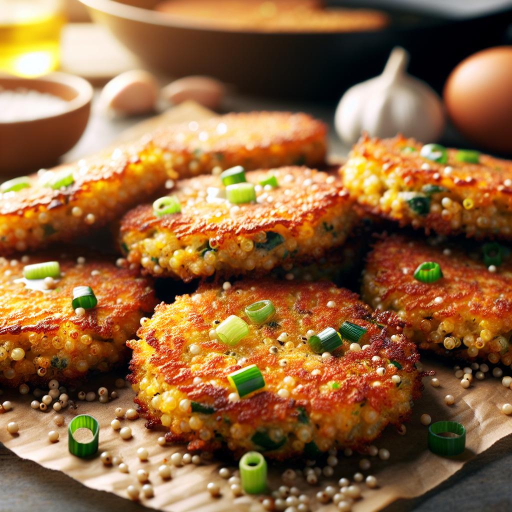 quinoa fritters