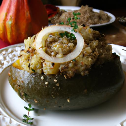 Quinoa Stuffed Acorn Squash