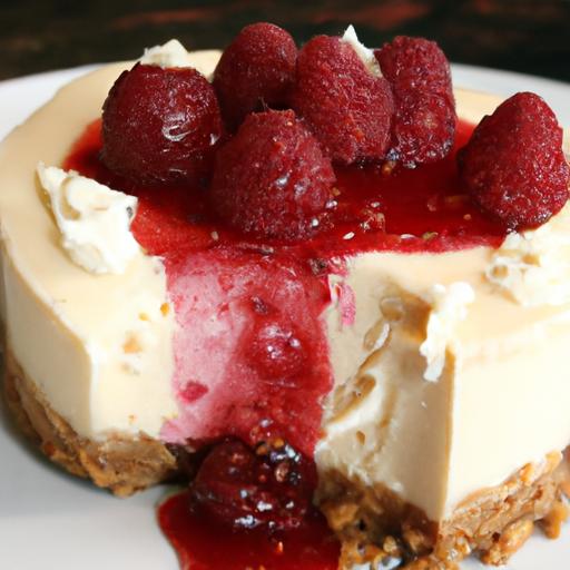 raspberry cheesecake