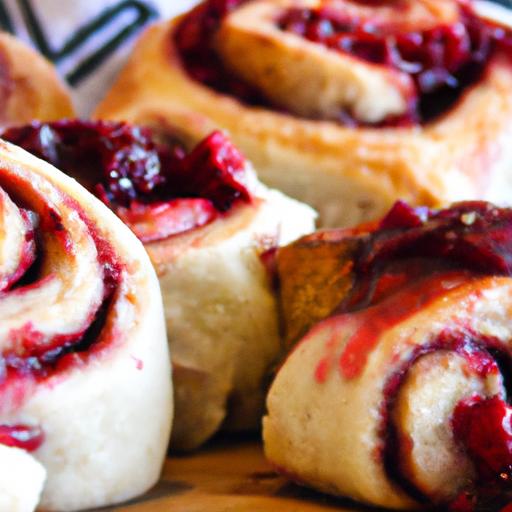 Raspberry Cinnamon Rolls