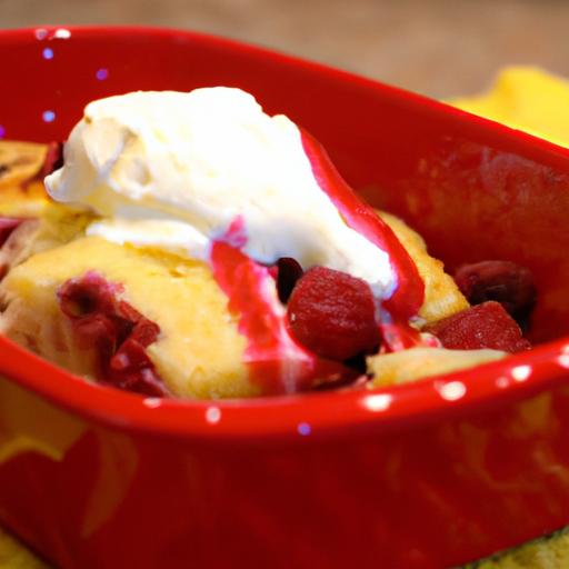 Raspberry Cobbler