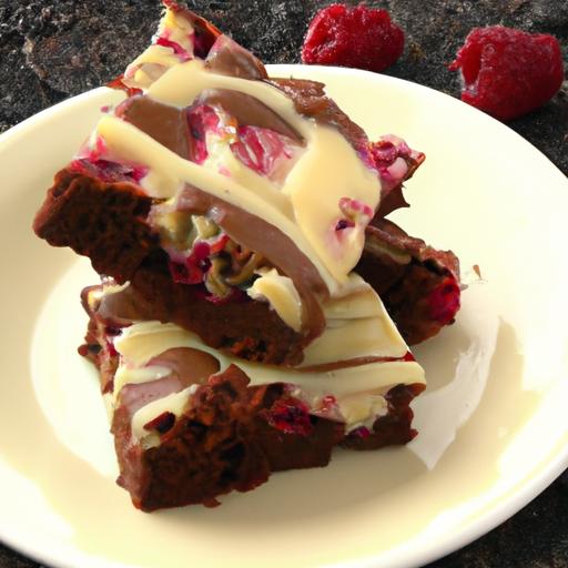 raspberry cream cheese brownies