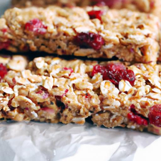 raspberry granola bars