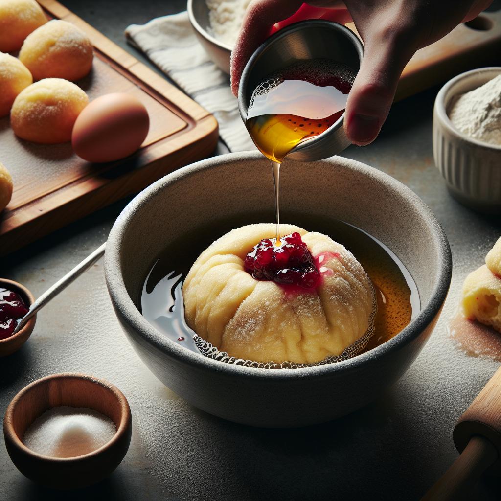 Raspberry Jam Bomboloni